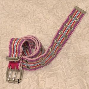 Y2K Early 2000s Grommet Belt